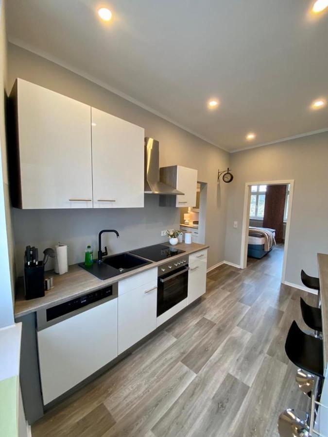 Fewo Otto- Sanierte Ferienwohnung Im Einzeldenkmal Quedlinburg Buitenkant foto